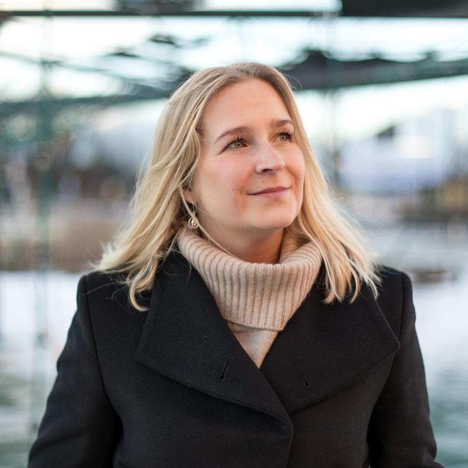 Bild på Svenska Kvinnoförbundets ordförande Anita Westerholm